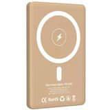 URR CDB005 5.000 mAh 20W Type-C 15W Kablosuz Şarj Magsafe UltraSlim PD Powerbank - Gold