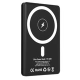 URR CDB005 5.000 mAh 20W Type-C 15W Kablosuz Şarj Magsafe UltraSlim PD Powerbank - Siyah