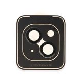 URR iPhone 13 Titanium Alloy Kamera Lens Koruyucu Siyah