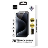 URR iPhone 14 2.5D HD 20º Privacy Cam Ekran Koruyucu - Siyah