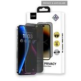URR iPhone 14 Pro Max Matte Privacy Cam Ekran Koruyucu - Siyah