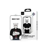 URR iPhone 15 Pro Lazer Antidust Cam Ekran Koruyucu - Siyah
