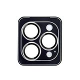 URR iPhone 15 Pro Max ile Uyumlu Fan Series AR Kamera Lens Koruyucu, Gümüş