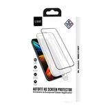 URR iPhone 16 AutoKit Antidust HD Cam Ekran Koruyucu - Siyah