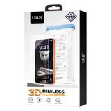 Urr İphone 17 Pro Max 3D Rimless Aligner Autokit Corning Glass Ekran Koruyucu - Şeffaf
