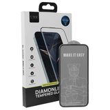 URR iPhone 17 Pro Max Diamonlike Corning Glass 3X Shatterproof Sapphire Cam Ekran Koruyucu - Siyah