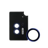 URR Samsung Galaxy Z Flip 7 ile Uyumlu AR Kamera Lens Koruyucu, Mavi