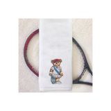 Ursa TENİSÇİ TEDDY BEAR NAKIŞ TASARIMLI TENİS HAVLUSU -KADIN VE ERKEK MODELLİ 50x90