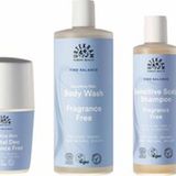 Urtekram Find Balance Kokusuz Şampuan 250 ml - Duş Jeli 500 ml - Roll-on 75 ml - Hassas Ciltler için
