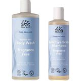 Urtekram Find Balance Kokusuz Şampuan 250 ml ve Duş Jeli 500 ml - parfümsüz şampuan