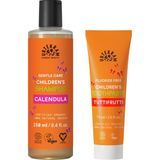 Urtekram Organik Çocuk Bakım (Çocuk Şampuanı 250 ml + Tutti Frutti Çocuk Diş Macunu 75 Ml) - 3 Yaş