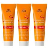 Urtekram Organik Çocuk Tutti Frutti 3x75 ml Diş Macunu