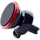 URUCHI Araç Telefon Tutacağı Güçlü Mıknatıs / 360° Dönme/Metal Gövde, Manyetik Cep Telefonu Tutacağı, Tüm Telefonlar için Gösterge Panelinde Yapıştırma, 6 Mıknatıslı Son Teknoloji, Kırmızı