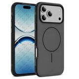 URUCHI [Deforme Olmaz] Mat Yüzeyli iPhone 15 Pro Max Manyetik Kılıf, Siyah, N52 Mıknatıslı Telefon Kılıfı, Kablosuz Şarj Uyumlu, Darbe Emici Köşeler, Yükseltilmiş Kamera ve Ekran Kenarı Koruması
