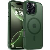 URUCHI Güçlü Manyetik Telefon Kılıfı, [Mag-Safe ile Uyumlu] [Askeri Düzey Düşme Koruması] [Güçlü Silikon Kenarlar] İnce Yarı Saydam Mat Koruyucu Kılıf (Koyu Yeşil, iPhone 14 Pro Max 6,7 inç)
