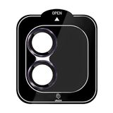 URUCHI iPhone 11 Mini / 12 Mini / 12 iPhone Kamera Lens Koruyucu, Safir, Kolay Kurulum, Alüminyum Alaşım Çerçeveli 9H Sertliğinde Cam Lens, Mor