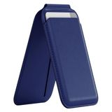 URUCHI Mag-Safe Standlı Manyetik Cüzdan iPhone 17/16/15/14/13/12 Serileri ile Uyumlu, Güçlü Mıknatıslı Kartlık, RFID Korumalı, Premium Deri, 3 Kart Kapasiteli, İnce ve Hafif Tasarım – Lacivert