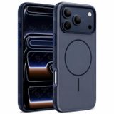 URUCHI Mag-Safe Uyumlu Manyetik Telefon Kılıfı, N52 Güçlü Mıknatıs, Mat Premium Yüzey, Darbe Emici Koruma, Yükseltilmiş Kamera Çerçevesi ve Ekran Kenarı Koruması (iPhone 15, Lacivert)