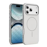 URUCHI Mag-Safe Uyumlu Manyetik Telefon Kılıfı, N52 Güçlü Mıknatıs, Mat Premium Yüzey, Darbe Emici Koruma, Yükseltilmiş Kamera Çerçevesi ve Ekran Kenarı Koruması (iPhone 17 Air, Gri)