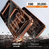 URUCHI Premium iPhone 16 Plus Ekran Koruyucu 2'li Paket, Ultra HD Netlik & İnce Siyah Çerçeve, 9H+ Kırılmaz Cam, Tam Kaplama, UltraFit Kurulum Aparatı ile