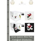 #ürünçekimçadırı Profesyonel Fotoğraf Çekim Kutusu Taşınabilir Mini Beyaz Işık Stüdyosu Ledli Işık Perdesi