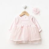 Ürünya KIZ BEBEK 3-12 AY ELBİSE - PEMBE