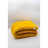 Urz Store Kedi ve Köpek Battaniyesi Welsoft Peluş Yıkanabilir 5 Renk 3 Boy Seçenekli - Hardal - 80 x 60 cm