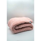 Urz Store Kedi ve Köpek Battaniyesi Welsoft Peluş Yıkanabilir 5 Renk 3 Boy Seçenekli - Pembe - 80 x 60 cm