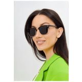 URZGLASSES UV400 Filtre Korumalı Kadın Güneş Gözlüğü Siyah Gold Renk Çerçeve