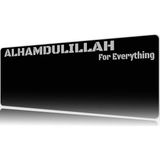 Urzuva Alhamdullıllah Gaming Oyuncu Xl Mouse Pad Mousepad 80X30 cm 3mm Dikişli Model - 80X30 3mm