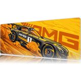Urzuva Araba Modelleri 70X30 3mm Kalınlık Premium Gaming Oyuncu Mousepad, Anti Slip Xxl Mouse Pad - Çok Renkli