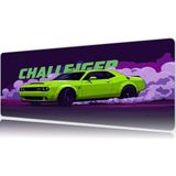 Urzuva Araba Modelleri Challanger Gaming Oyuncu Xl Mouse Pad Mousepad 80X30 cm 3mm Dikişli Model - 80X30 3mm