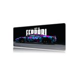 urzuva Araba Modelleri Midnight Racer Drive Gaming Oyuncu XL Mouse Pad Mousepad 80X30 cm 3Mm Dikişli Model
