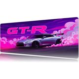 Urzuva Araba Modelleri Neon Drift Legend Gaming Oyuncu Xl Mouse Pad Mousepad 80X30 cm 3mm Dikişli Model - 80X30 3mm