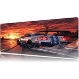 Urzuva Araba Modelleri Street Phantom Gaming Oyuncu Xl Mouse Pad Mousepad 80X30 cm 3mm Dikişli Model - 80X30 3mm