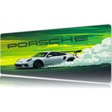 Urzuva Araba Modelleri Turbo Neon Gaming Oyuncu Xl Mouse Pad Mousepad 80X30 cm 3mm Dikişli Model - 80X30 3mm