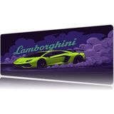 Urzuva Araba Modelleri Turbo Night Gaming Oyuncu Xl Mouse Pad Mousepad 80X30 cm 3mm Dikişli Model - 80X30 3mm