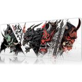 Urzuva Area 51 70X30 3mm Kalınlık Premium Gaming Oyuncu Mousepad, Anti Slip Xxl Mouse Pad - Çok Renkli