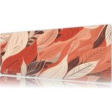 Urzuva Autumn Leaves Gaming Oyuncu Xl Mouse Pad Mousepad 80X30 cm 3mm Dikişli Model - 80X30 3mm