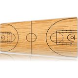 Urzuva Basketbol Sahası 80X30 3mm Kalınlık Premium Gaming Oyuncu Mousepad, Xxl Mouse Pad - Çok Renkli
