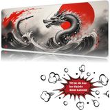 Urzuva Blade Of The Dragon 90X40 4mm Kalınlık Premium Gaming Oyuncu Mousepad, Anti Slip Xxl Mouse Pad - Çok Renkli