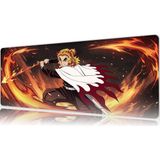 Urzuva Blazeborn 80X30 3mm Kalınlık Premium Gaming Oyuncu Mousepad, Anti Slip Xxl Mouse Pad - Çok Renkli