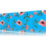 Urzuva Blossom Sky 80X30 3mm Kalınlık Premium Gaming Oyuncu Mousepad, Anti Slip Xxl Mouse Pad - Çok Renkli