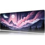Urzuva Celestial Dawn 70X30 3mm Kalınlık Premium Gaming Oyuncu Mousepad, Anti Slip Xxl Mouse Pad - Çok Renkli