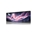 urzuva Celestial Dawn 70X30 3MM Kalınlık Premium Gaming oyuncu mousepad, Anti Slip XXL mouse pad
