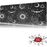 Urzuva Celestial Map 90X40 4mm Kalınlık Premium Gaming Oyuncu Mousepad, Anti Slip Xxl Mouse Pad - Çok Renkli