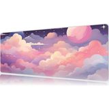Urzuva Cloud Fantasy Gaming Oyuncu Xl Mouse Pad Mousepad 80X30 cm 3mm Dikişli Model - 80X30 3mm