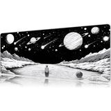 Urzuva Cosmis Solitude 70X30 3mm Kalınlık Premium Gaming Oyuncu Mousepad, Anti Slip Xxl Mouse Pad - Çok Renkli