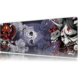 Urzuva Crimson Vs Ivory 80X30 3mm Kalınlık Premium Gaming Oyuncu Mousepad, Anti Slip Xxl Mouse Pad - Çok Renkli