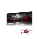 urzuva Dark Serenity 90x40 4MM Kalınlık Premium Gaming oyuncu mousepad, Anti Slip XXL mouse pad